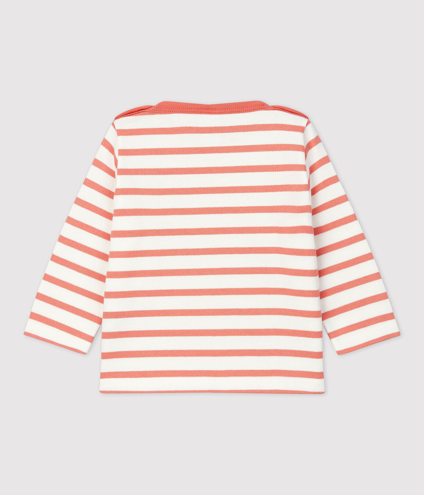 Marinière en jersey épais de coton bébé