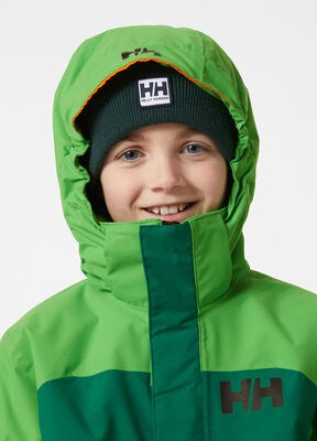 Helly Hansen Juniors' Level Skijakke, Malachite