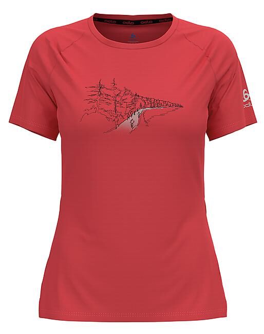 ODLO - T-SHIRT MC ESSENTIAL PRINT W