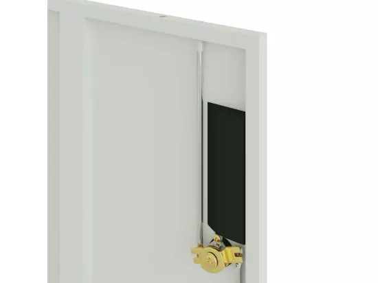 Classeur gris clair 90x40x40 cm acier