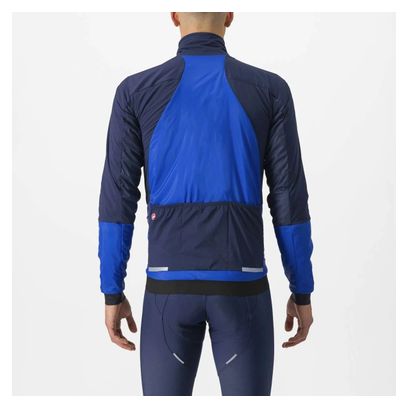 Vestes Manches Longues Castelli Fly Thermal Bleu