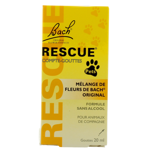 Rescue Pets Fleurs de Bach Animaux de Compagnie