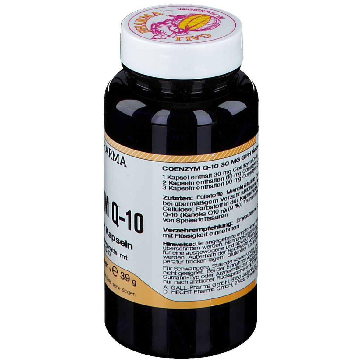 GALL PHARMA Coenzym Q-10 30 mg GPH Kapseln