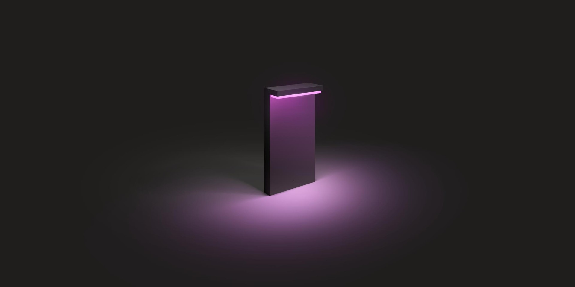 Philips Hue - Nyro Bedlampe - White & Color Ambiance