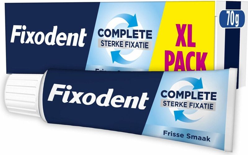 Fixodent - Complete - Kleefpasta - Sterke Fixatie - 70gr