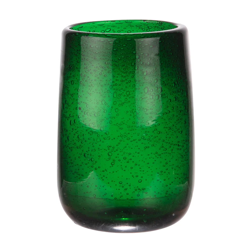 Gobelet Perla Bullé 25 cl vert foncé (lot de 6) Table passion