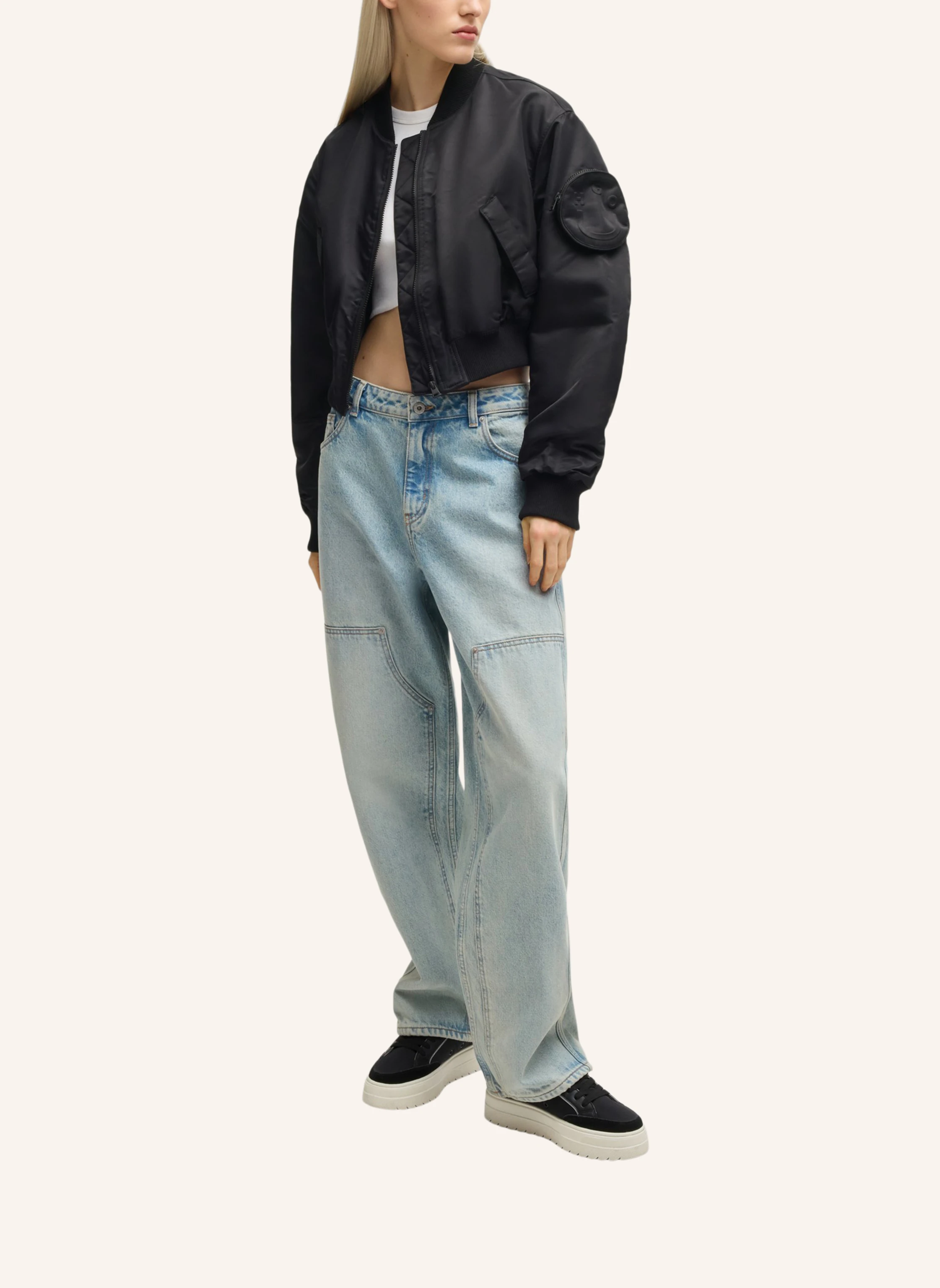 HUGO Casual Jacke FORAIA-1_B Regular Fit