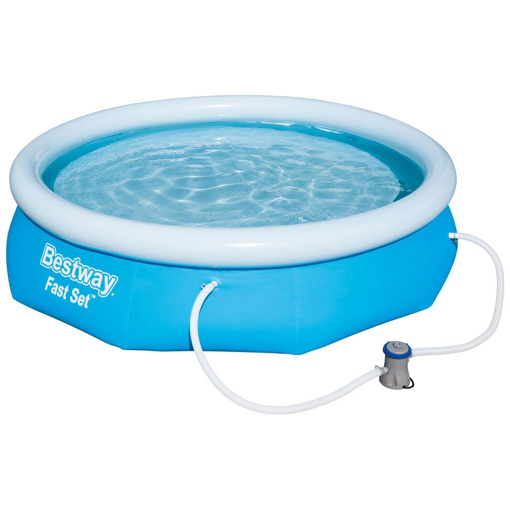 VedesFast Set Pool Set mit Filterpumpe 366x76cm