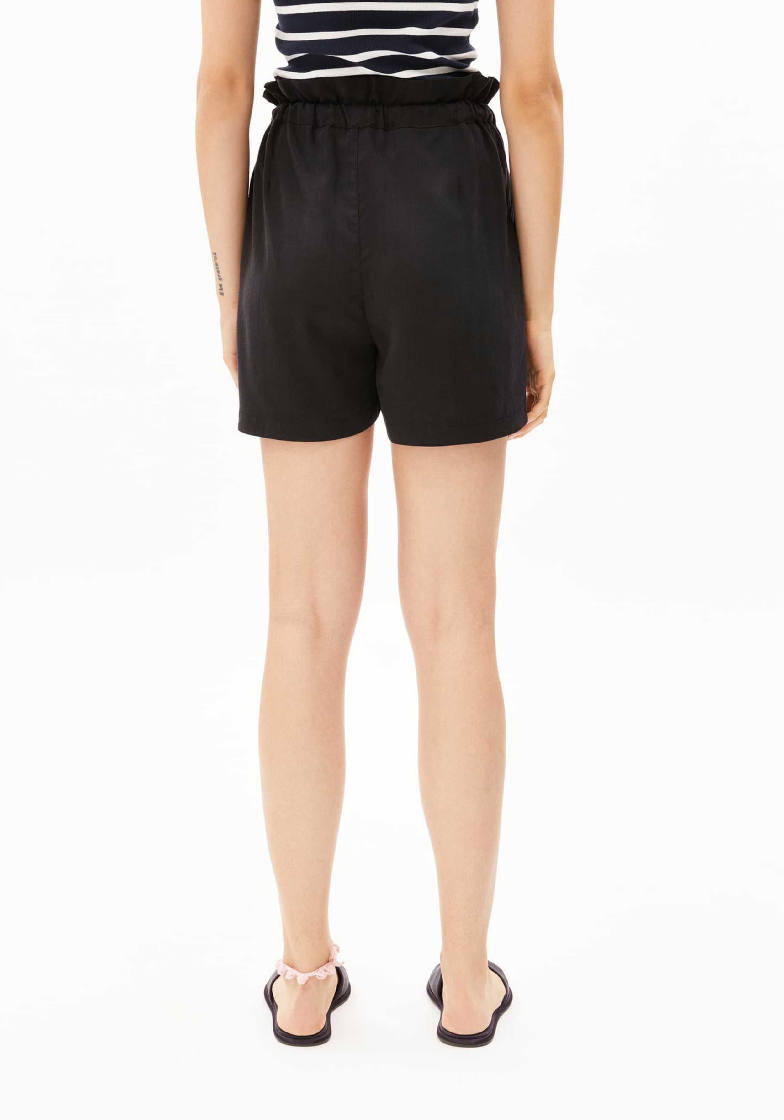 Armedangels Shorts Vaanna Lino Black