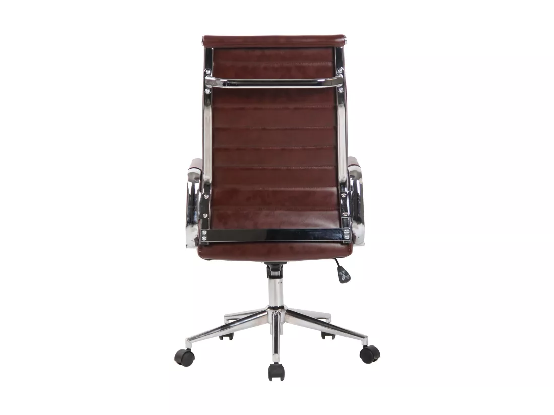 Chaise de bureau - Similicuir - Bordeaux - Kolumbus