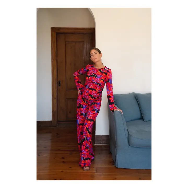Paloma Collection Top de Grossesse Mona Flower | Rouge