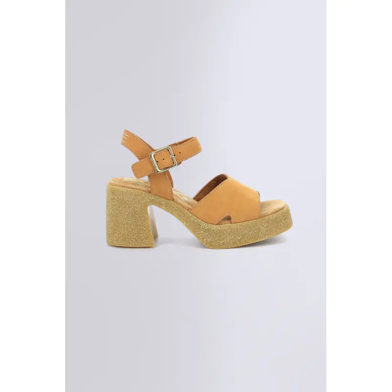Kick constance Camel SANDALES Cuir Femme