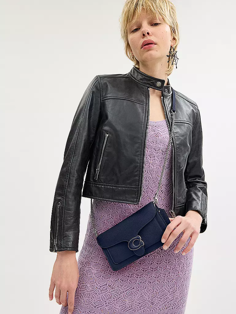 COACH Ledertasche - Mini Bag TABBY  blau