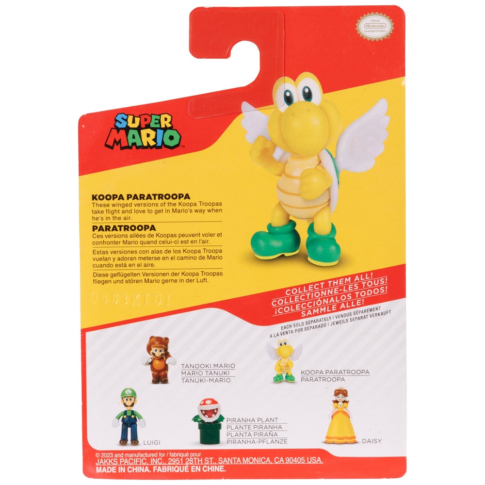 Nintendo Super Mario Green Koopa Paratroopa 6cm Figur