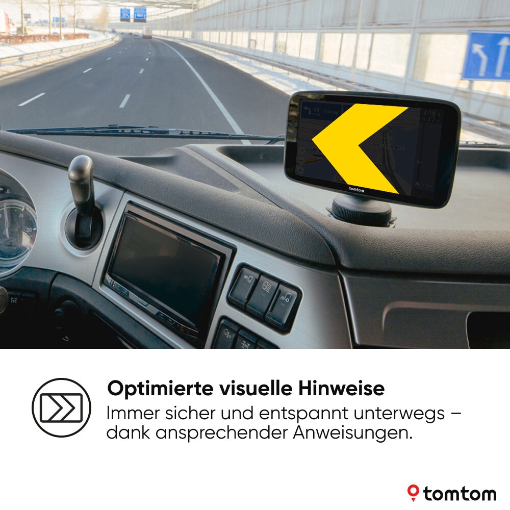 TomTom LKW-Navigationsgerät »GO Expert Plus EU 6« (Weltweit )