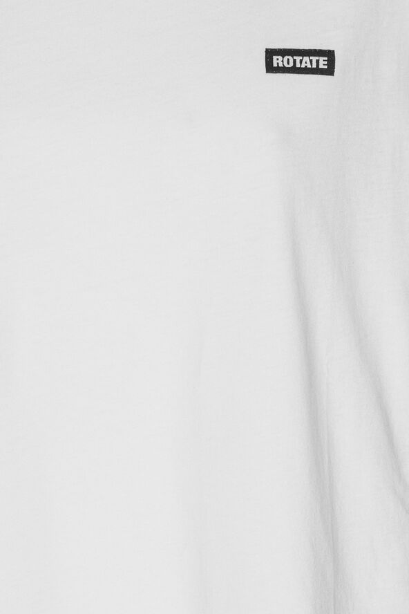 ROTATE Birger Christensen Oversized T-Shirt Bright white