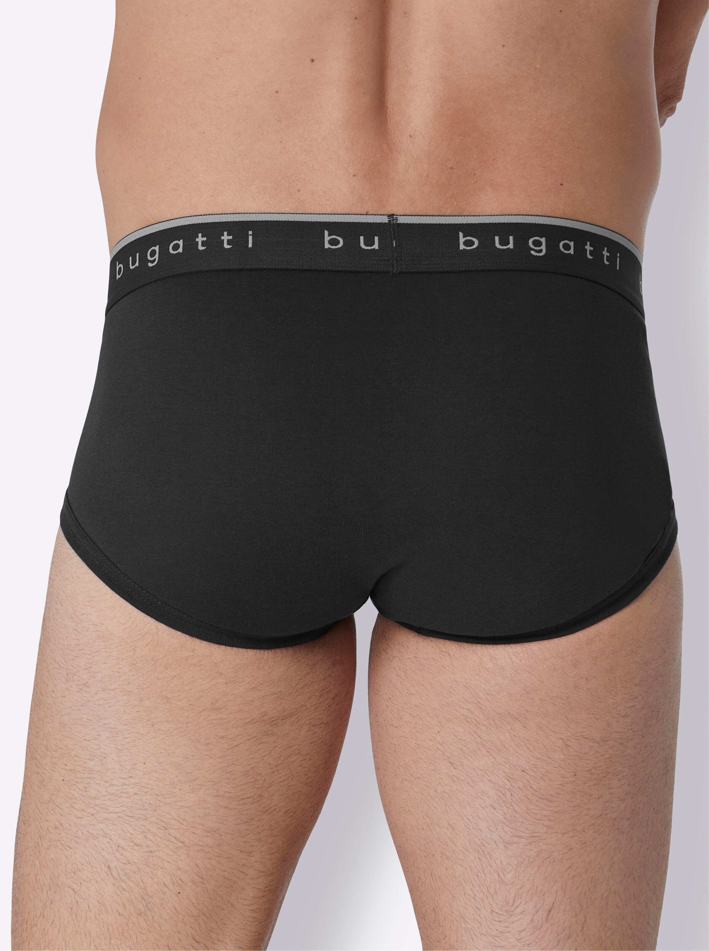 bugatti Slip in schwarz