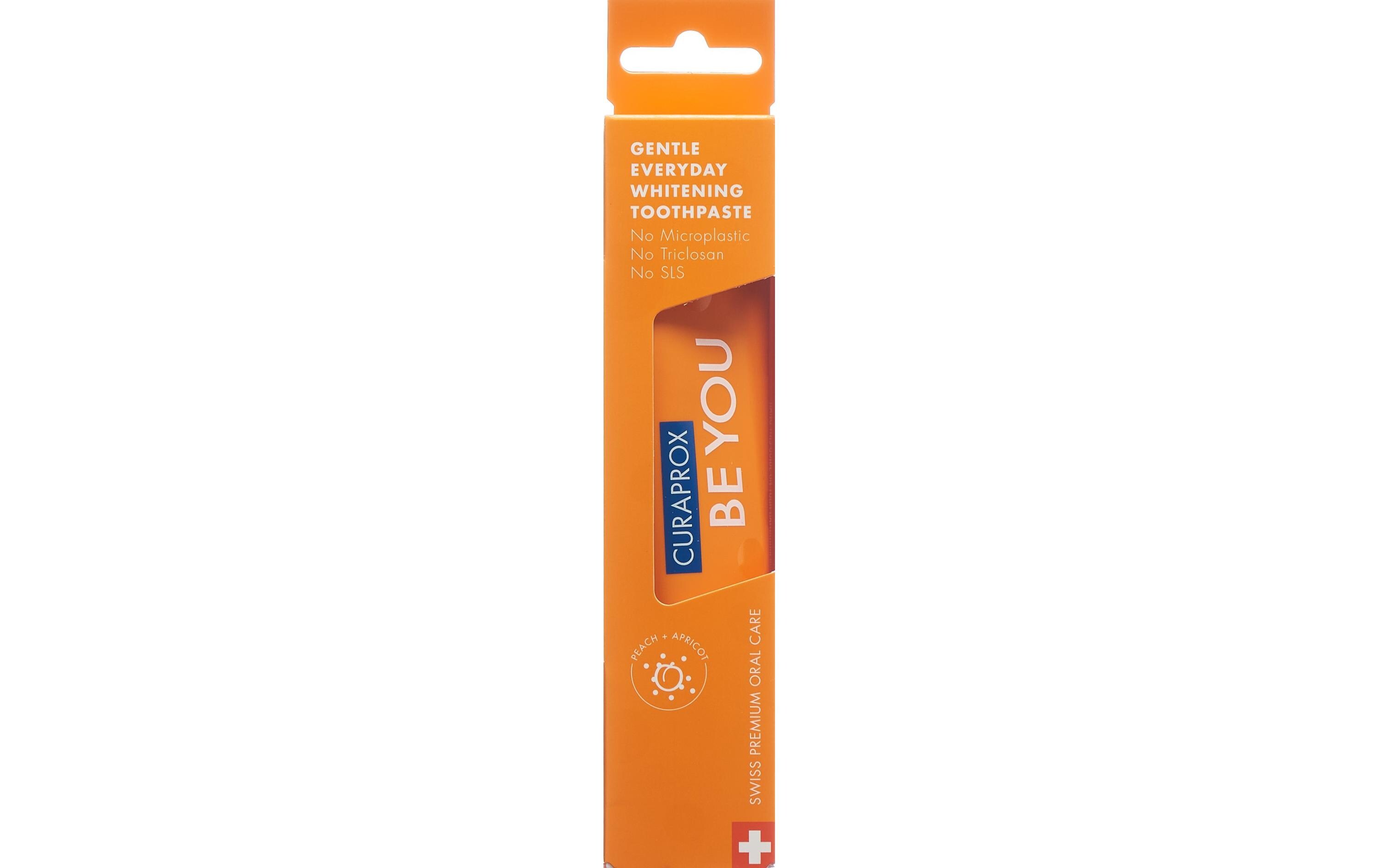 Zahnpasta Be you Pfirsich Orange 60 mlZahnpflege für sanfte Reinigung der Zähne