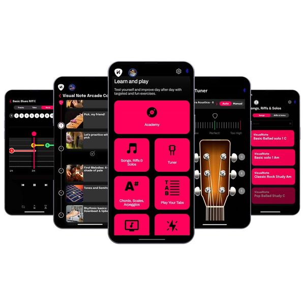 Visual Note Music Learning Device F Type