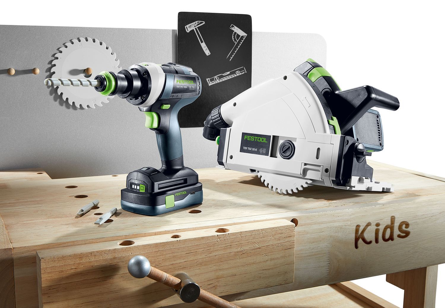 Festool TY-TSC Speelgoed accu invalcirkelzaag - 577938