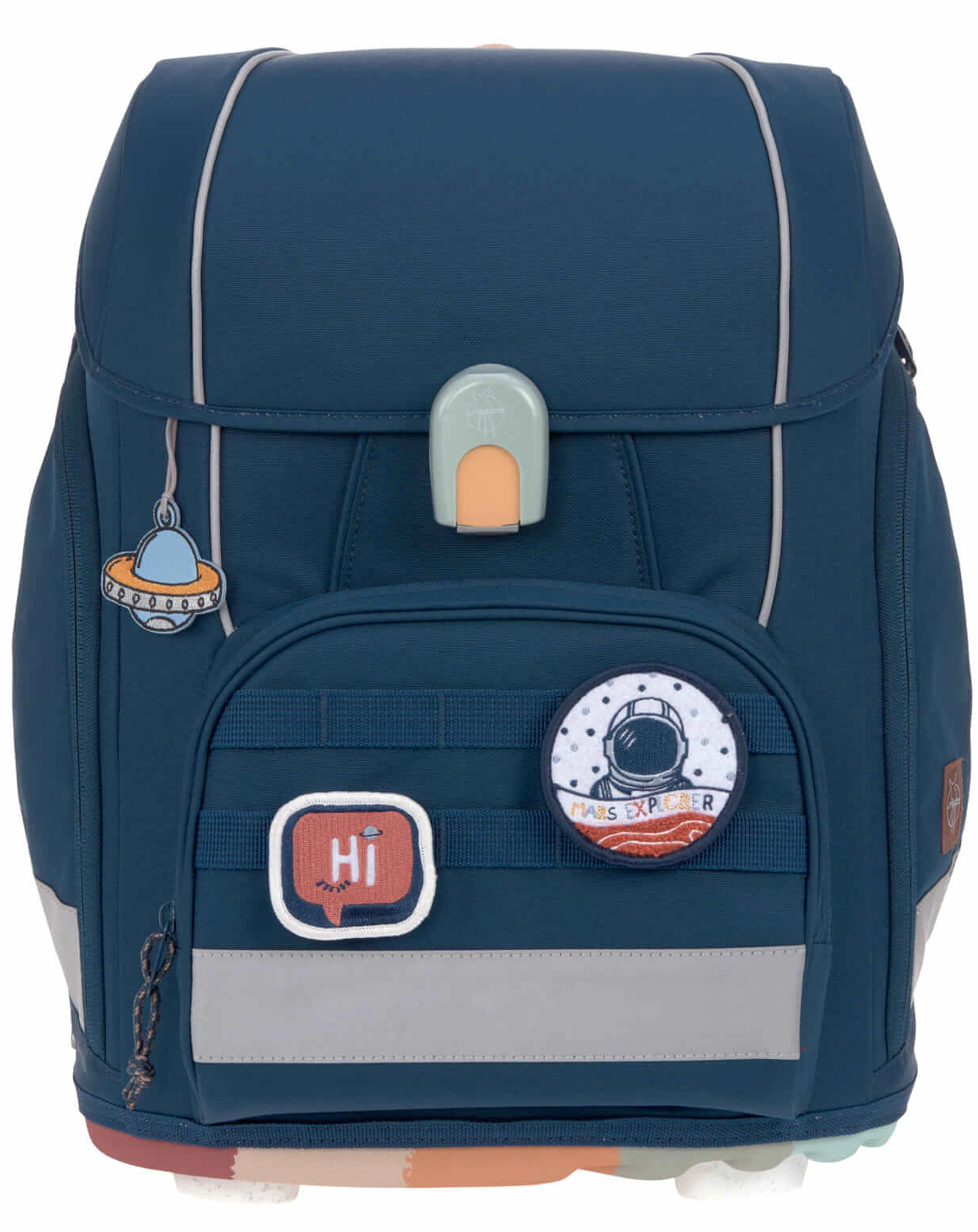 Schulranzen-Set BOXY UNIQUE (30x25x42) 7-teilig in navy
