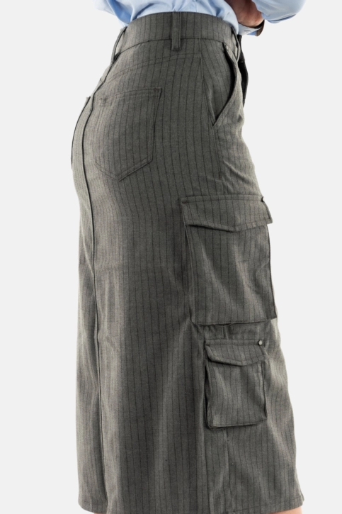 Jupe freeman t. porter welby buren grey bg23 f708 moon rock