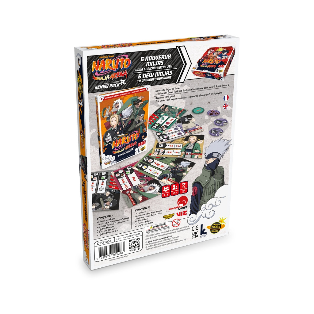 Naruto Ninja Arena - Extension Sensei Pack