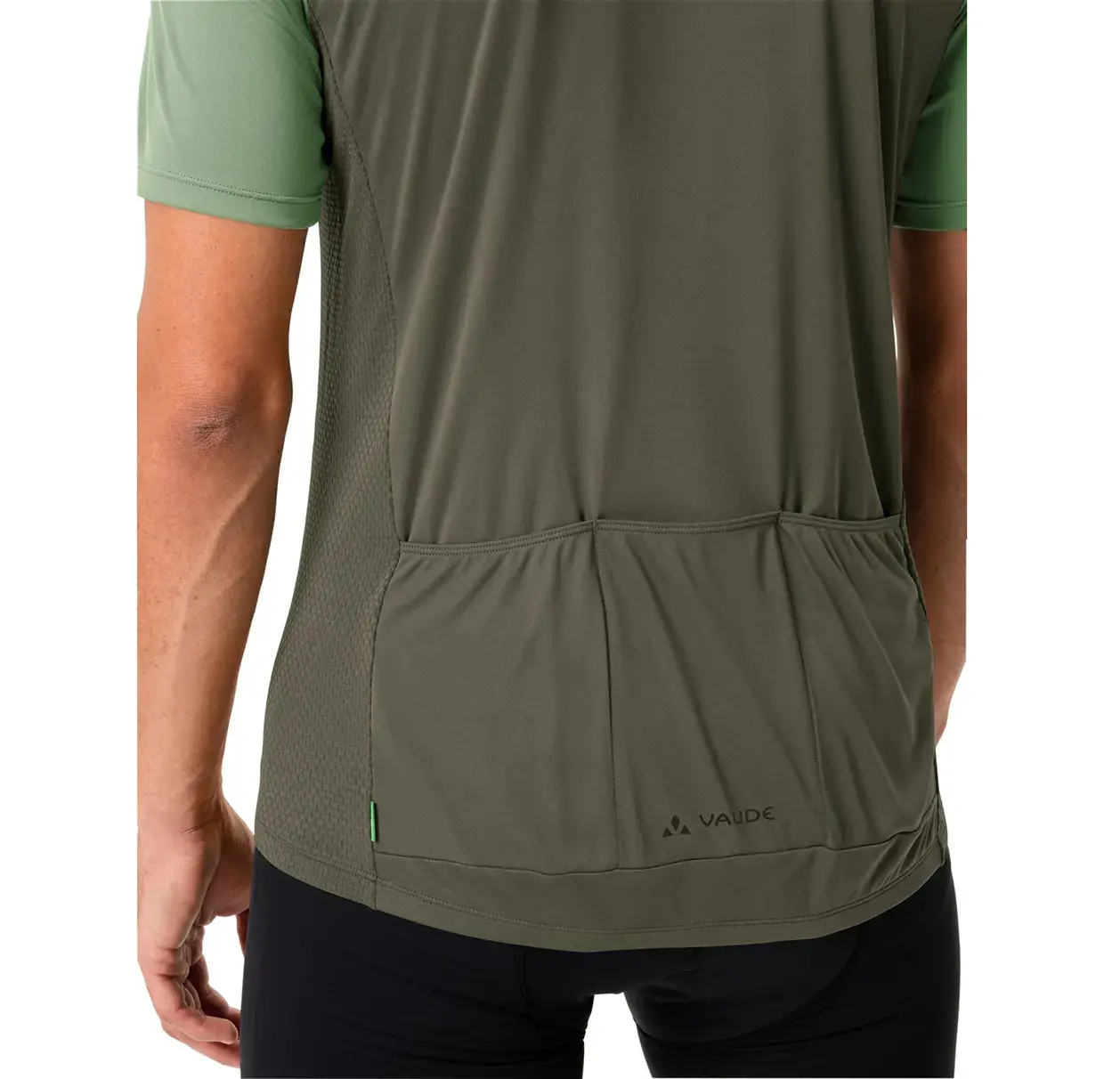 VAUDE Matera HZ Fietsshirt Korte Mouwen Groen Heren