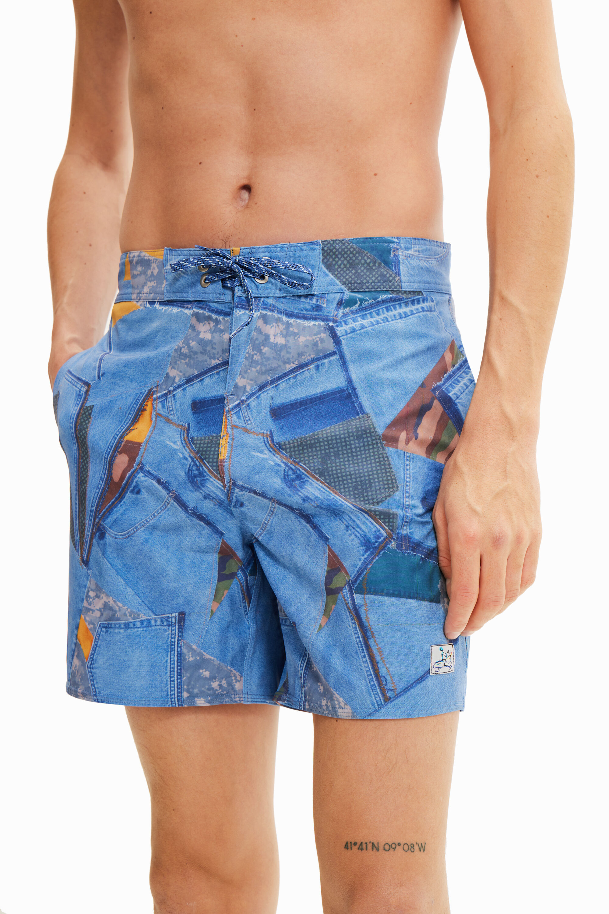 Maillot de bain cout patchwork