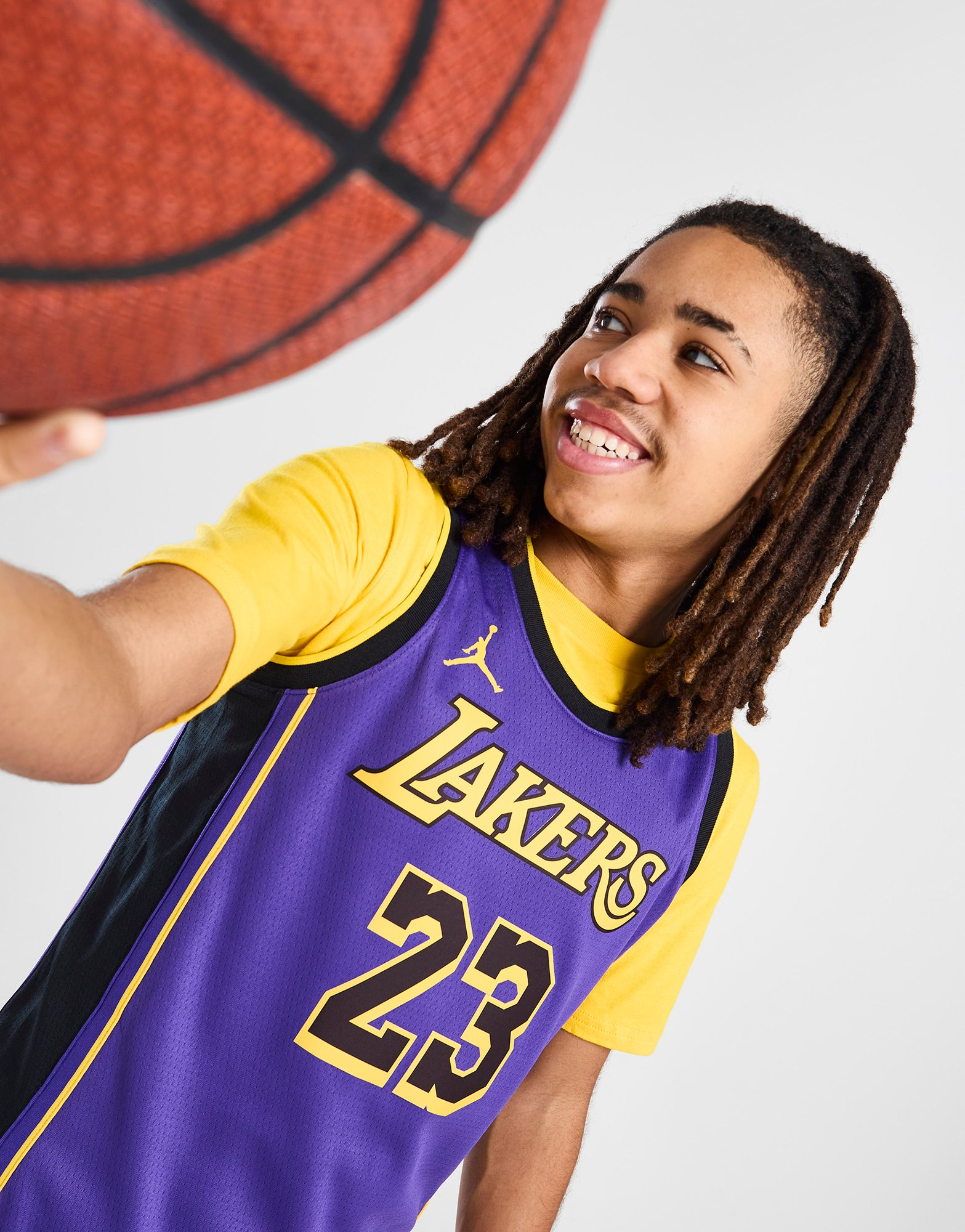 Jordan Maillot NBA LA Lakers James #6 Junior