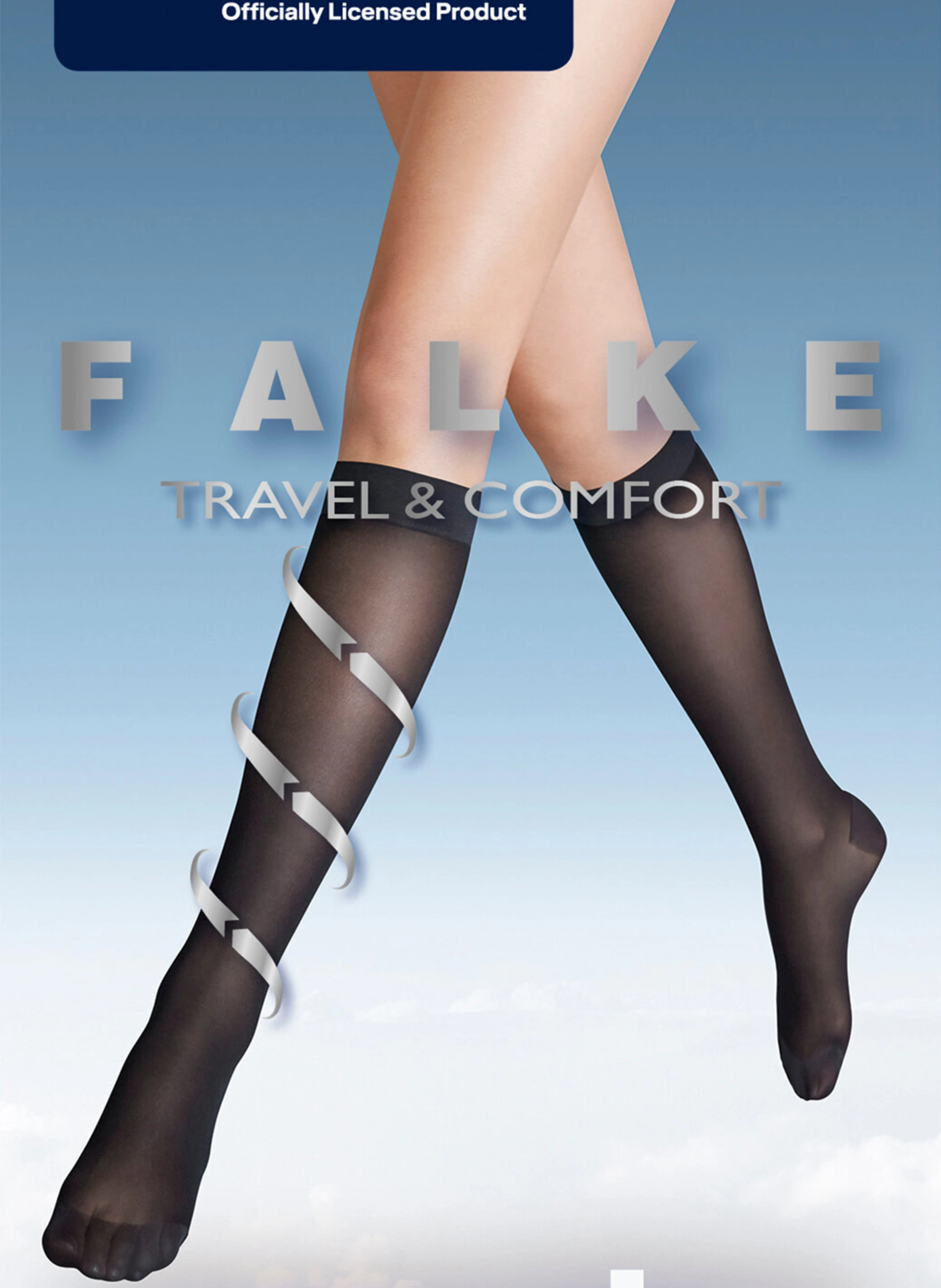 FALKE Fein-Kniestrümpfe ENERGIZE KNEE-HIGH 30 DEN