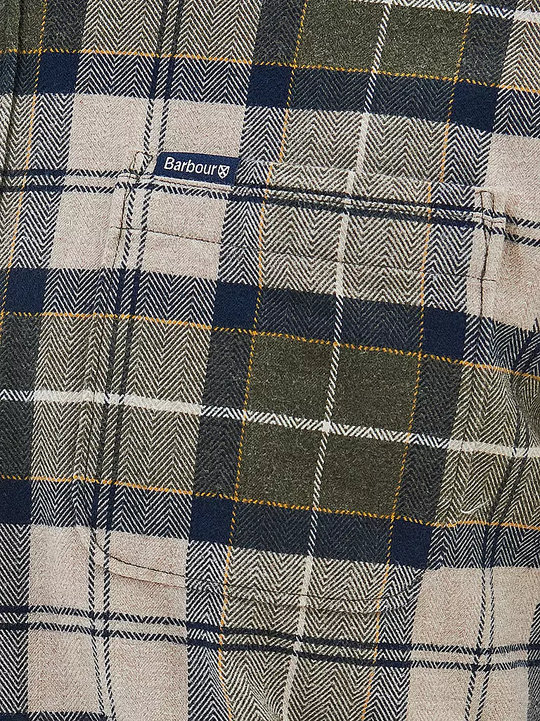 BARBOUR Hemd KYELOCH beige