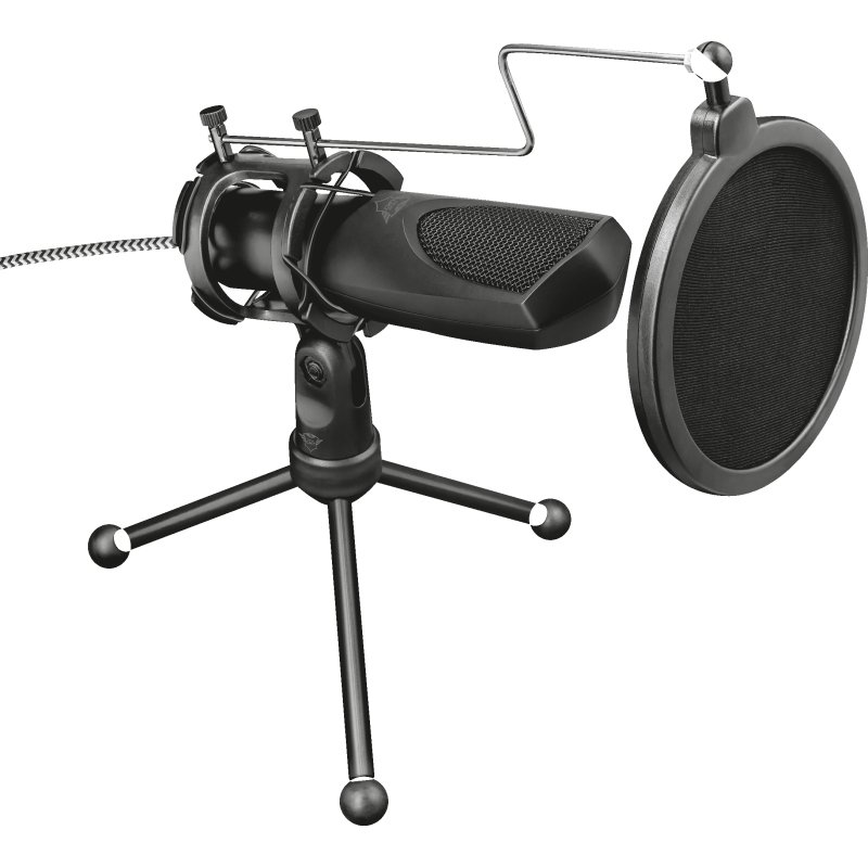Trust GXT 232 Mantis Noir Microphone de PC