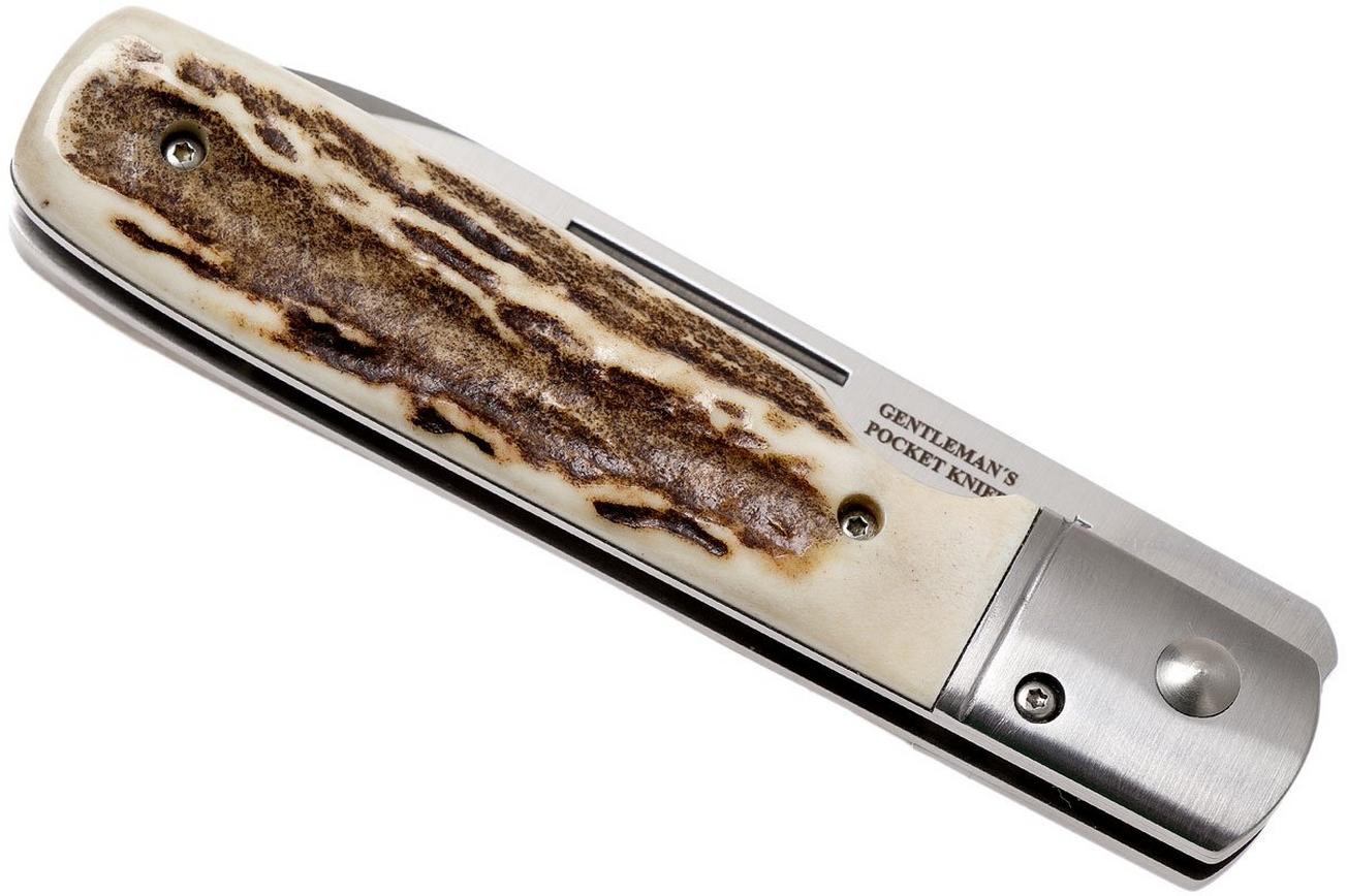 Fallkniven GPs Gentleman's Pocket knife Stag, hertshoorn