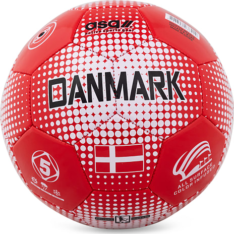 ASG fodbold str. 5 - rød