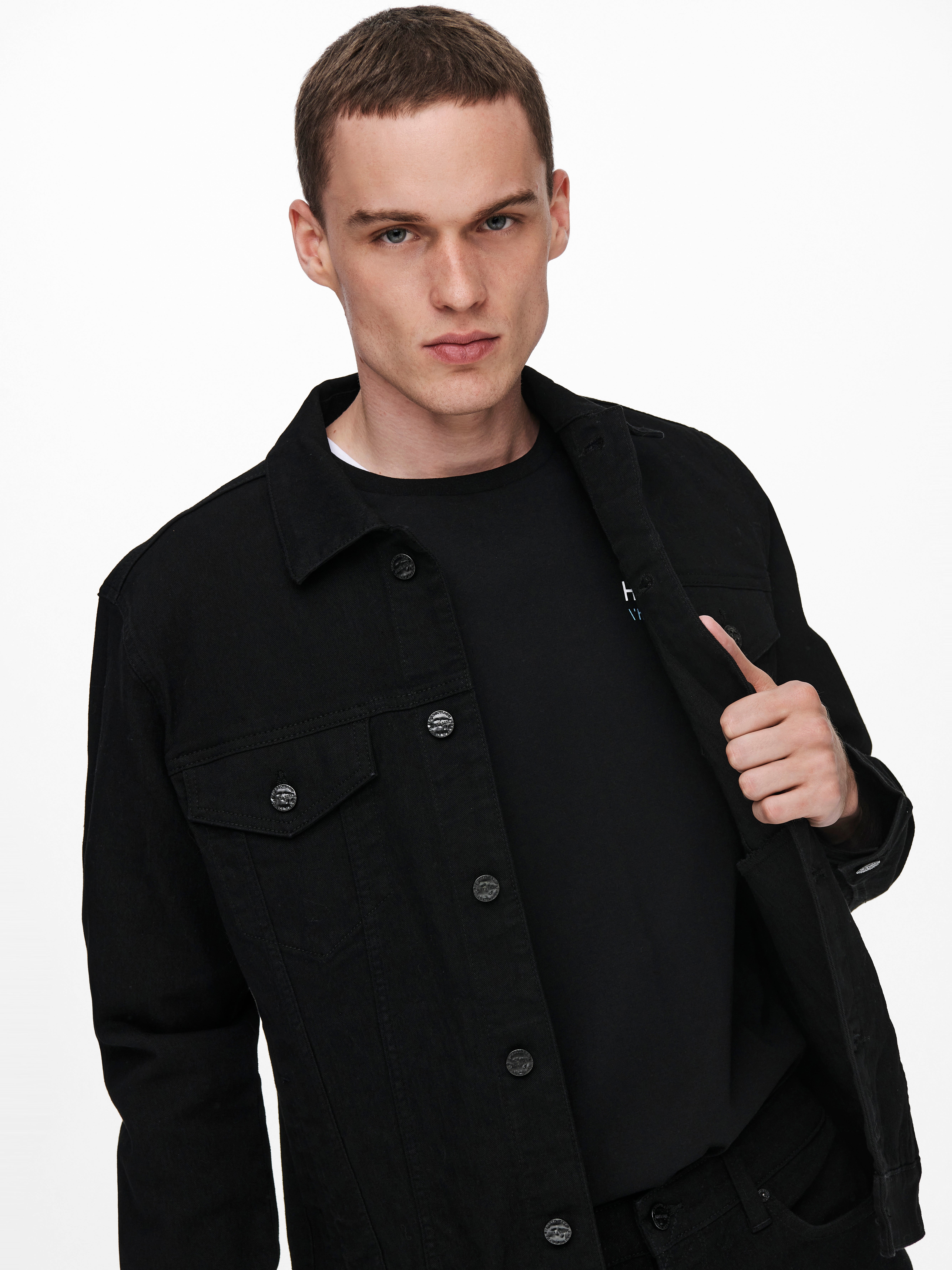 ONSCOME Jacke Black Denim