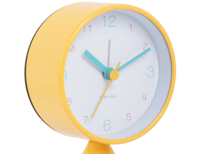 Alarm Clock Funky Vibes KA6023BL Turquoise blue