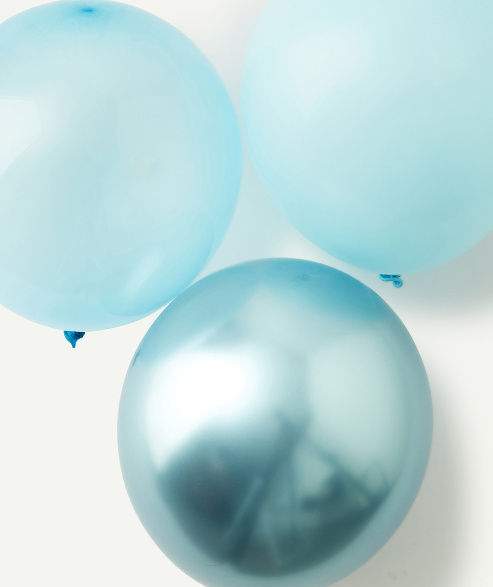 MY LITTLE DAY10 BALLONS MIX BLEUS
