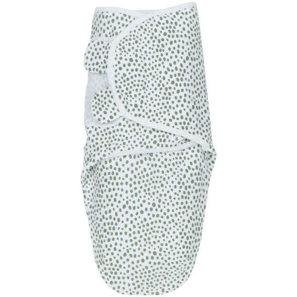 SwaddleMeyco 2-Pack Cheetah/Uni Forest Green 0-3 Maanden