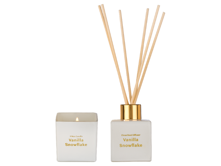 Cadeauset kaars en geurstokjes