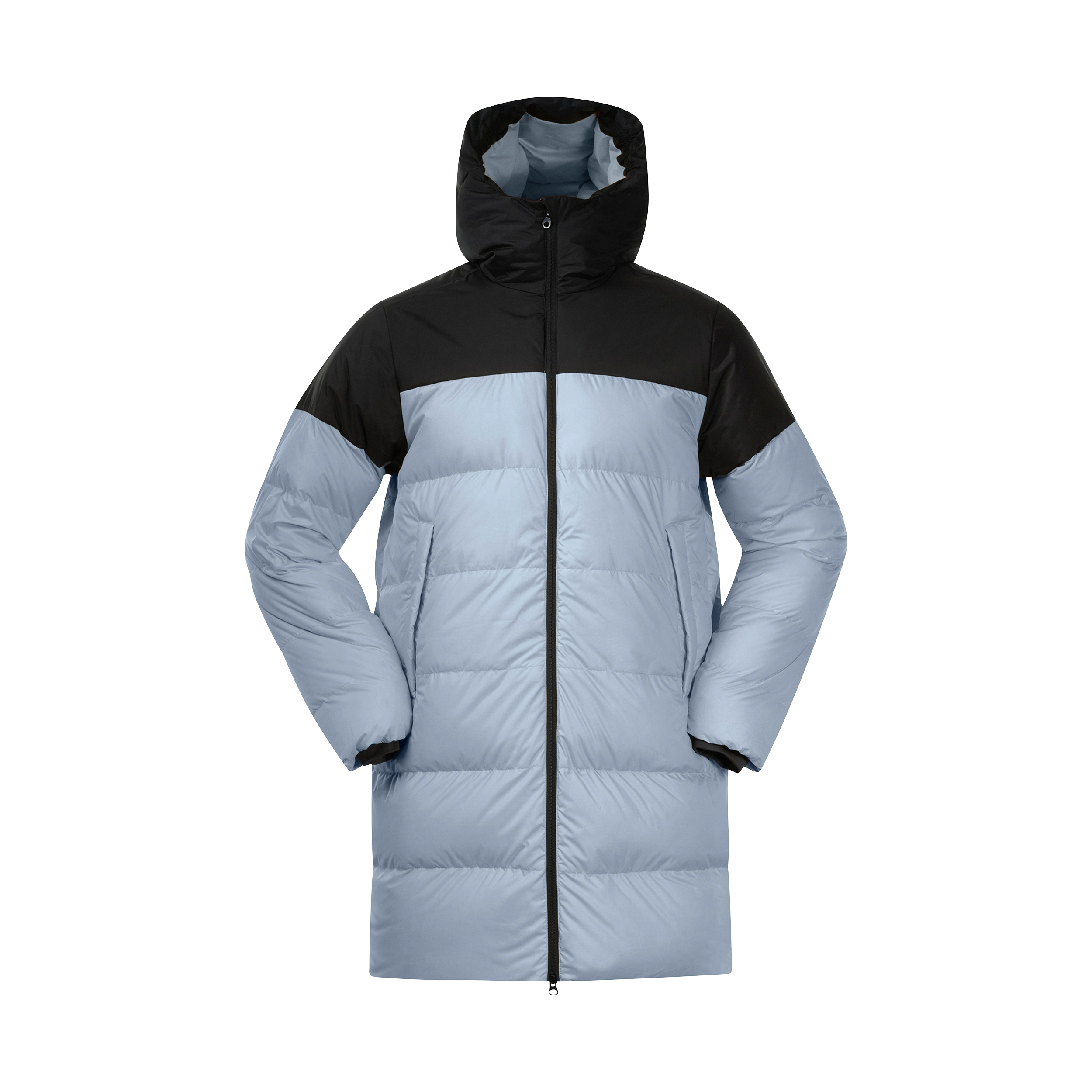 Oslo Urban Down Parka Husky Blue / Black