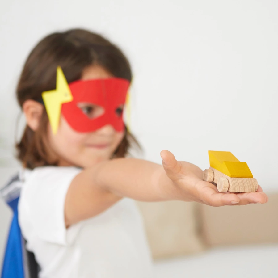 Montessori® Pack 4 Superwagen mehrfarbig