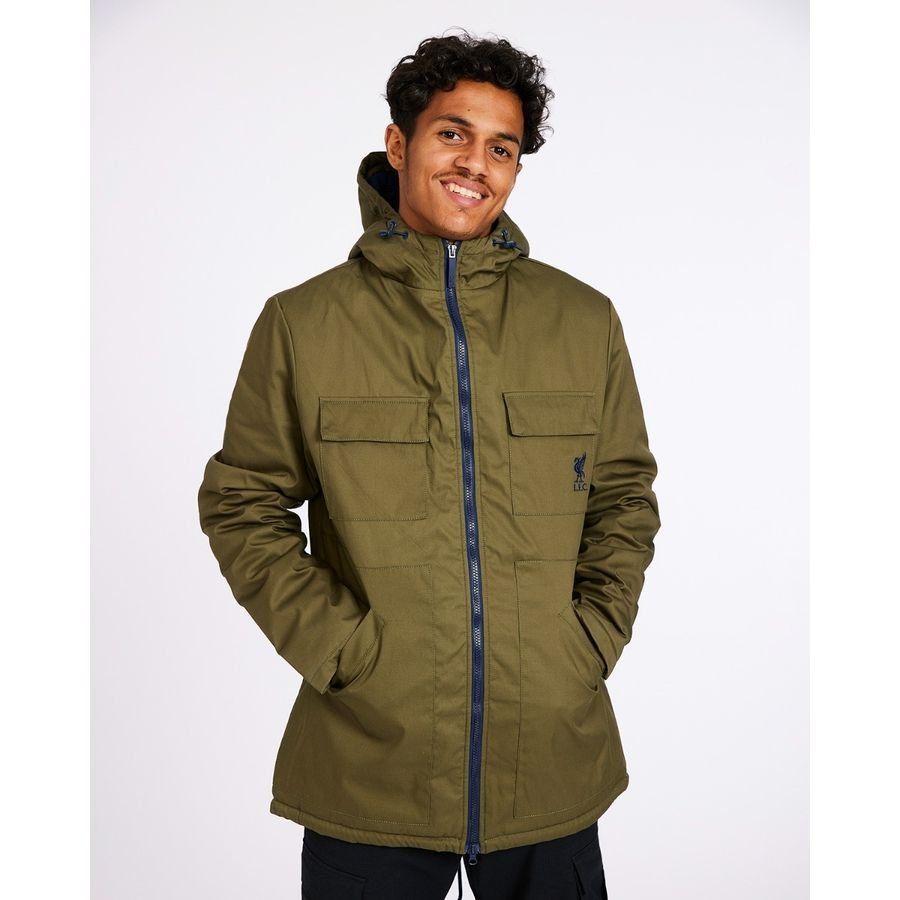 Liverpool Manteau d'Hiver Parka - Kaki