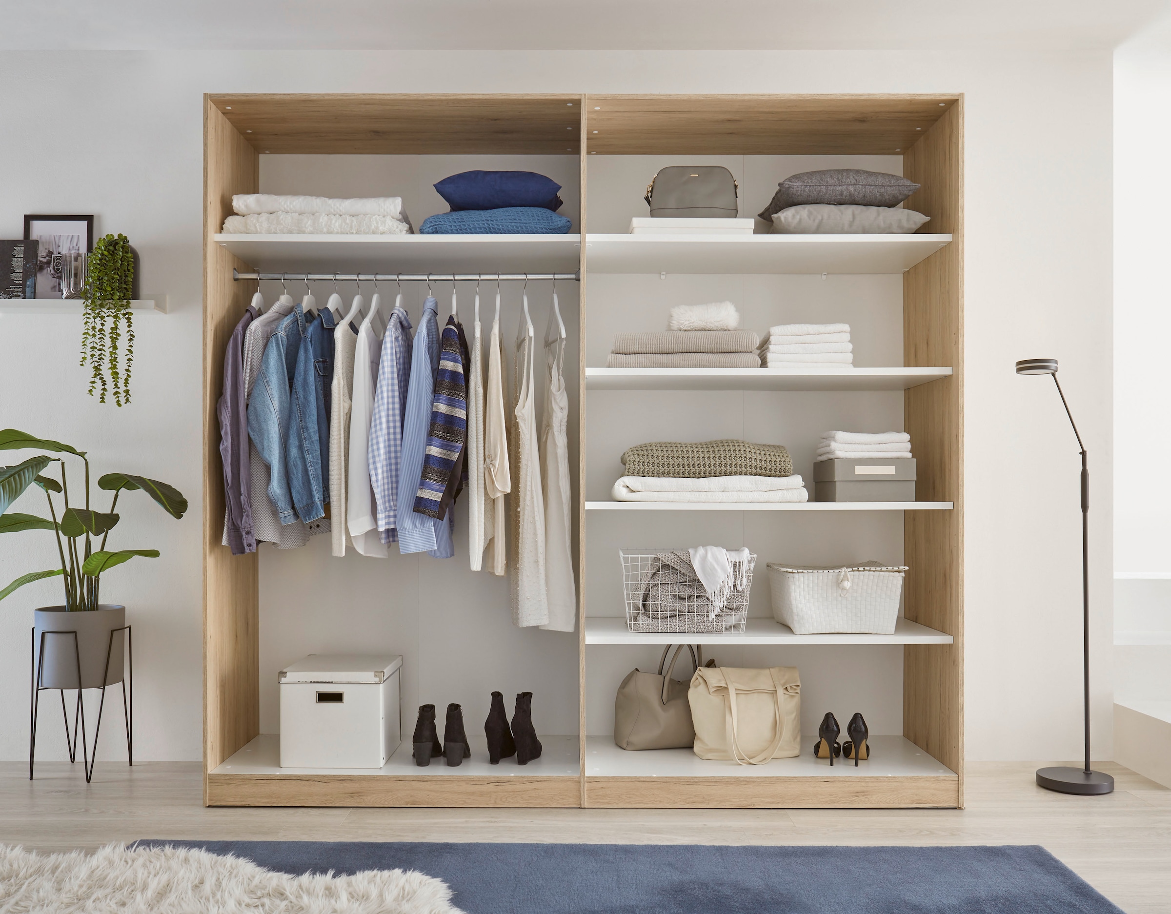 Schlafkontor Drehtürenschrank »Cano Kleiderschrank, Drehtürenschrank« Spiegeltüren