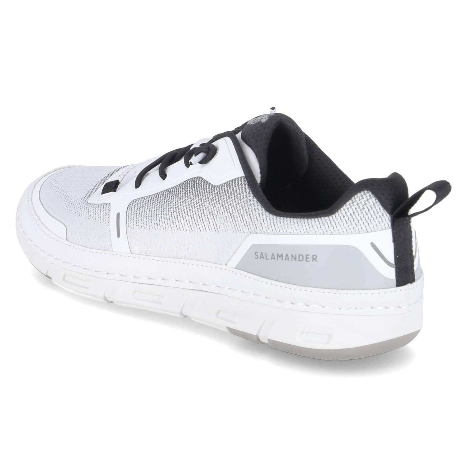 Salamander Slip-On-Sneaker - white / black