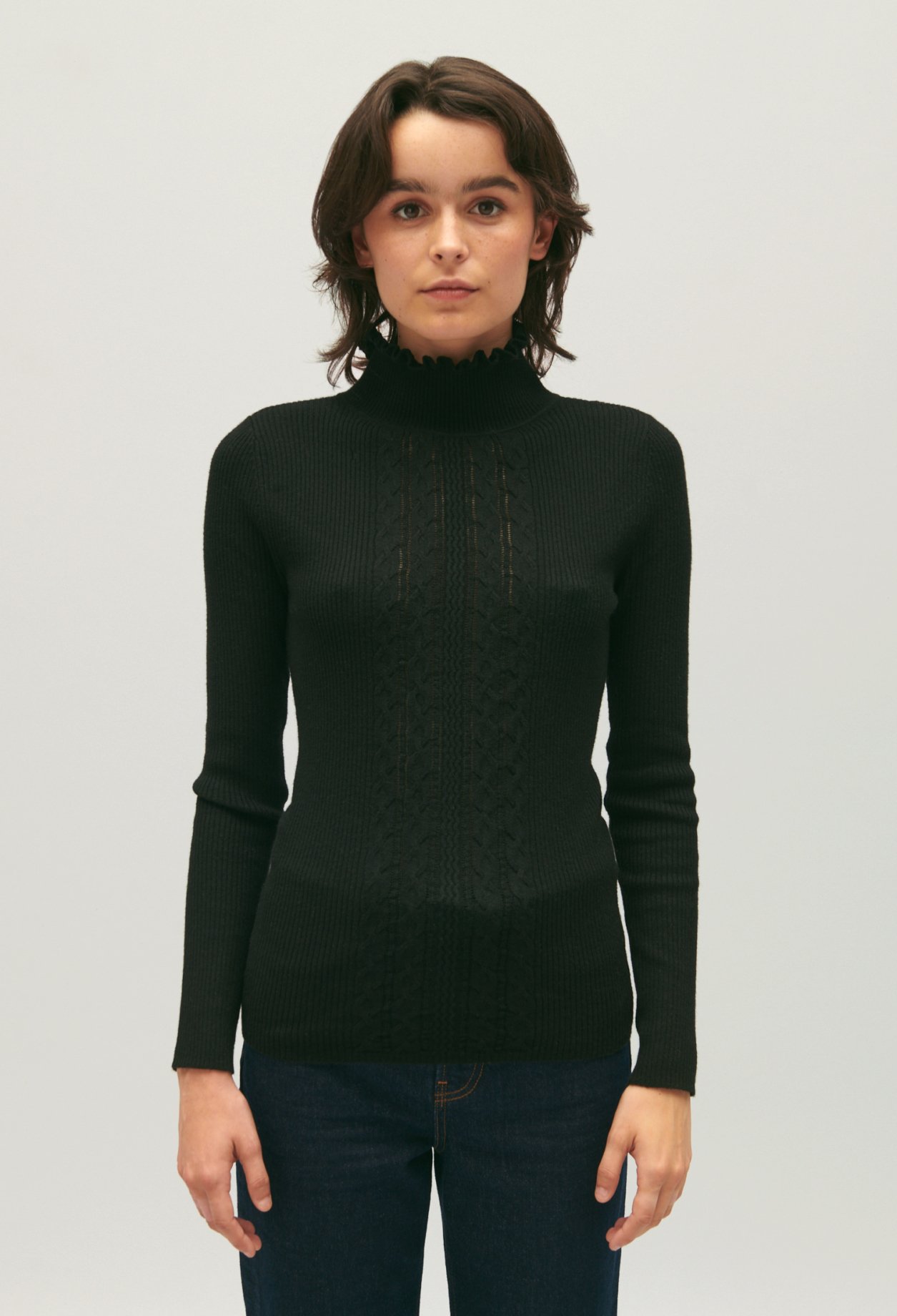 Pull maille fine