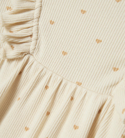 Lil' Atelier KjoleBody l/æ - Rib - NbfGago - Turtledove
