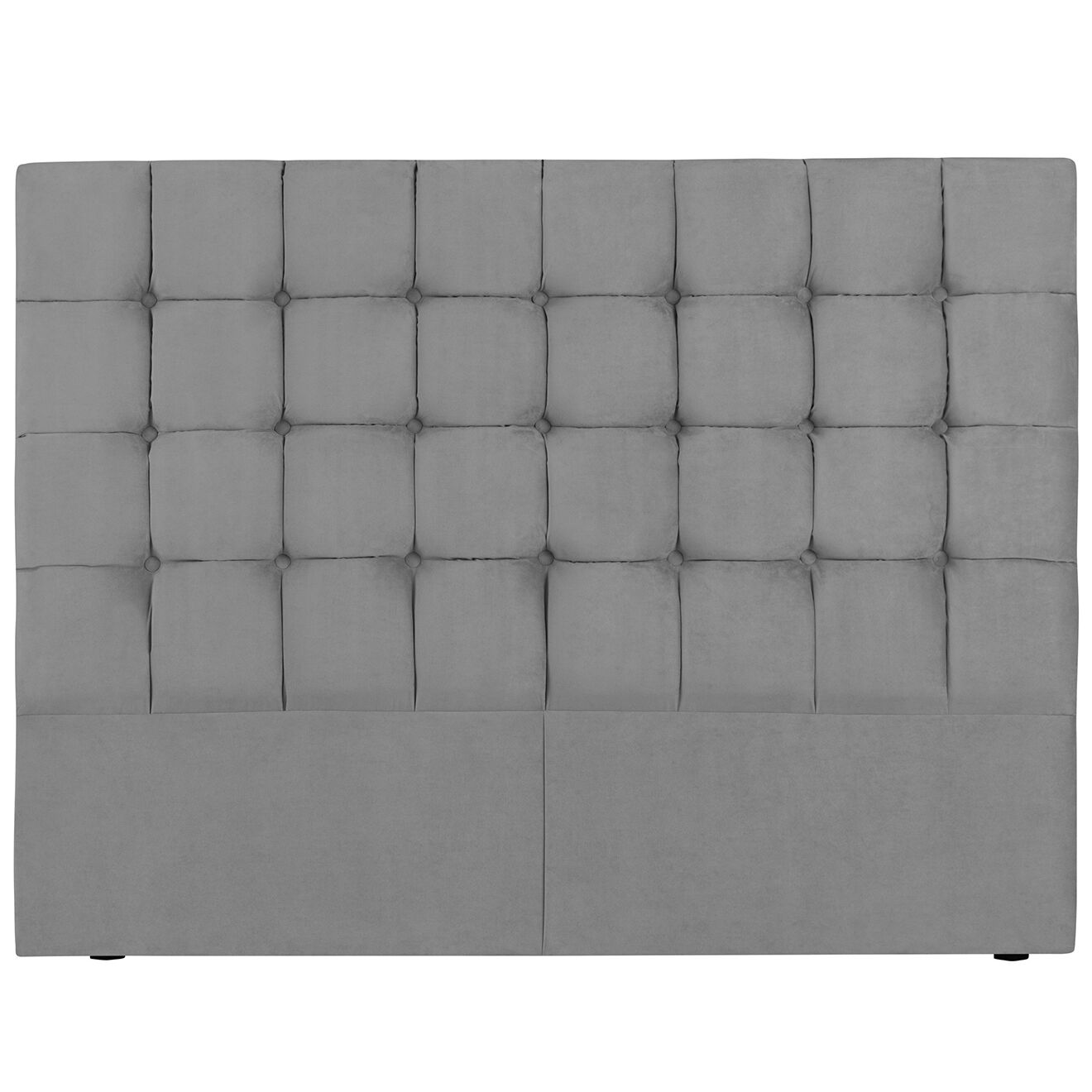 Kooko Home Tête de lit Ré gris clair - 160x120 cm