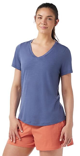 SMARTWOOL - T-SHIRT MC WOMENS ACTIVE ULTRALIGHT V NECK