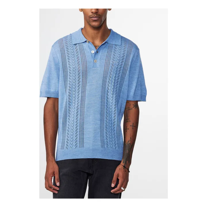 NN. 07 Polo Thor Laine | Bleu ciel